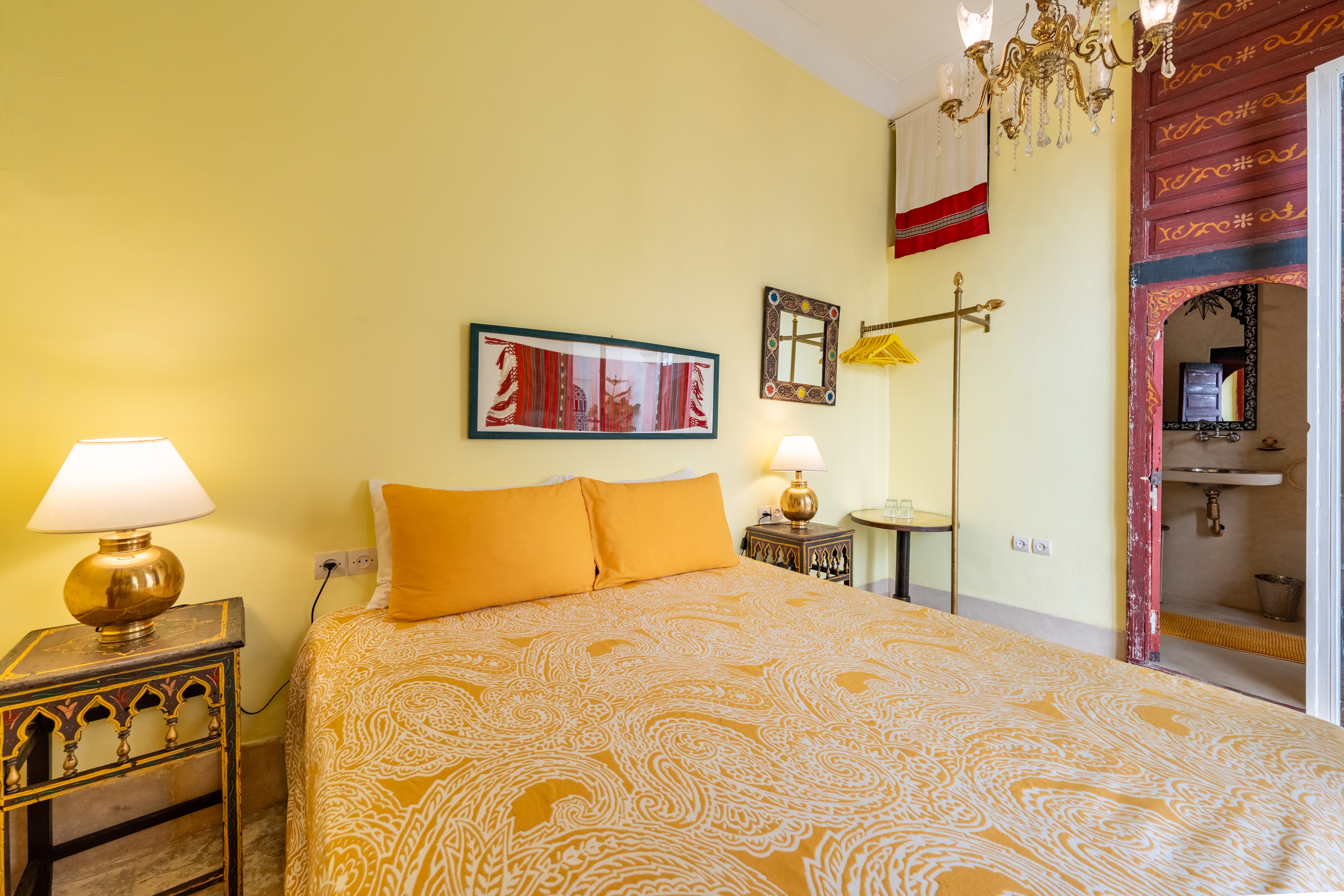 Chambre Jaune détail