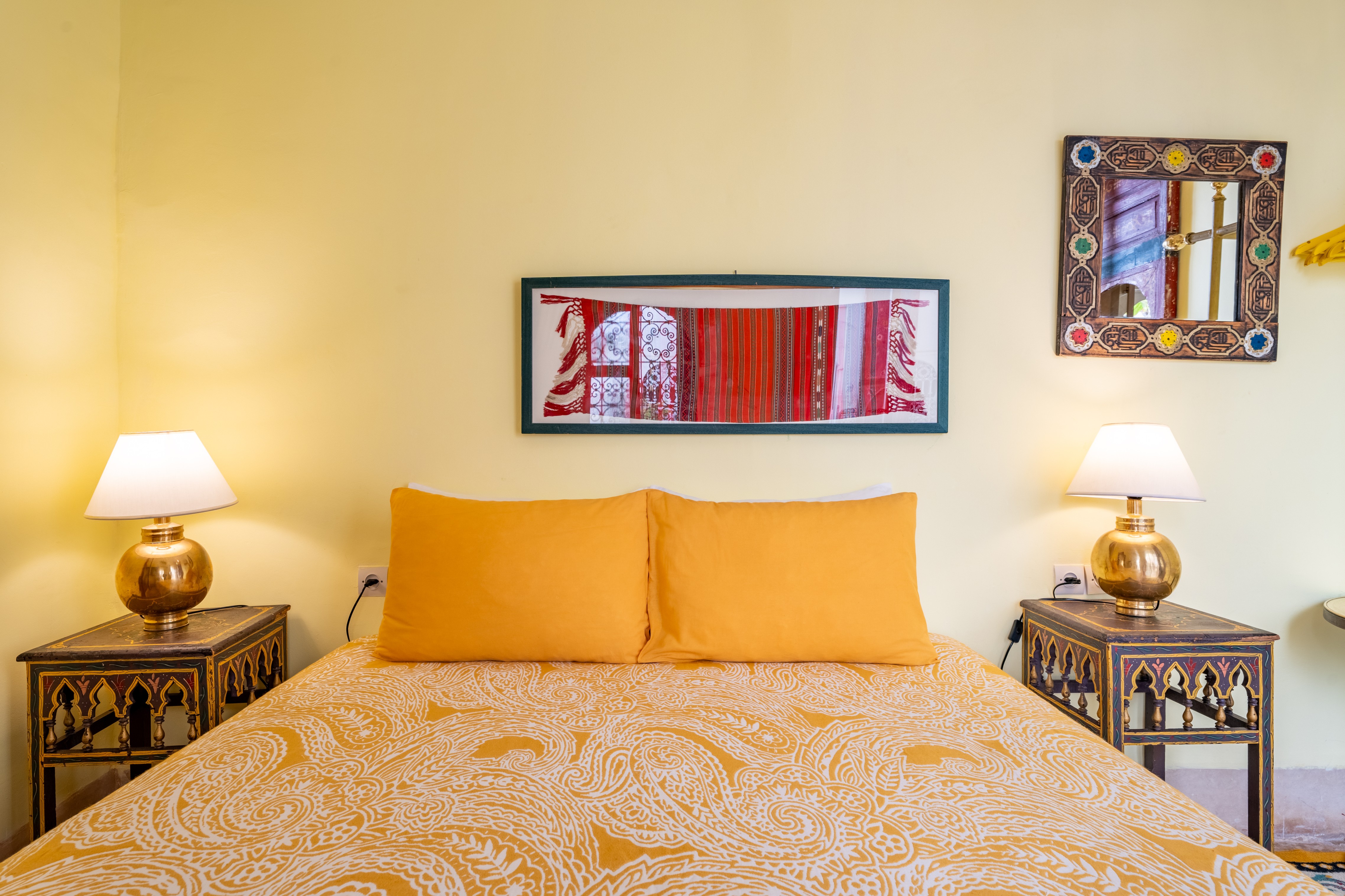 Chambre Jaune détail