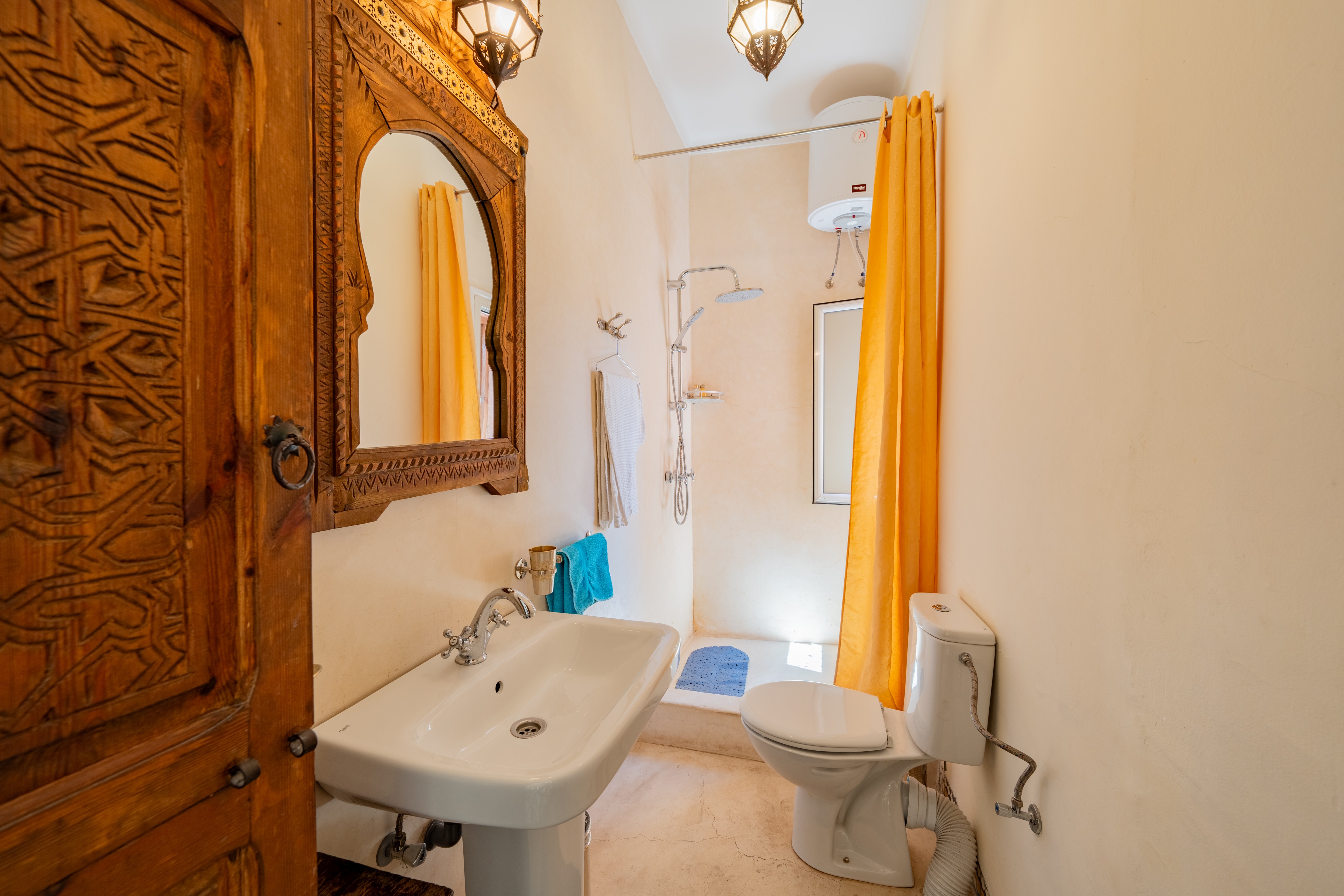 Chambre Bleue détail