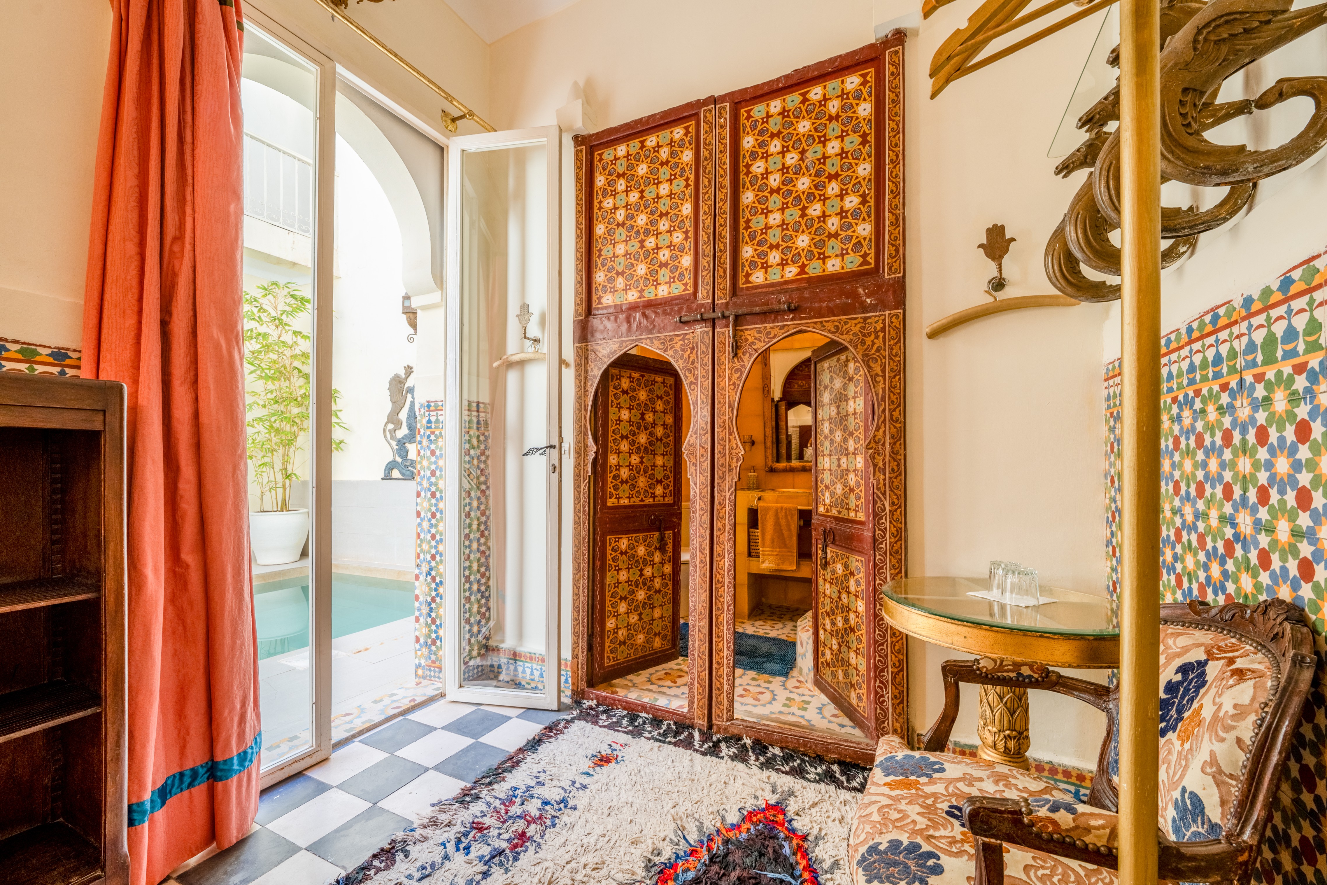 Chambre Dorée détail