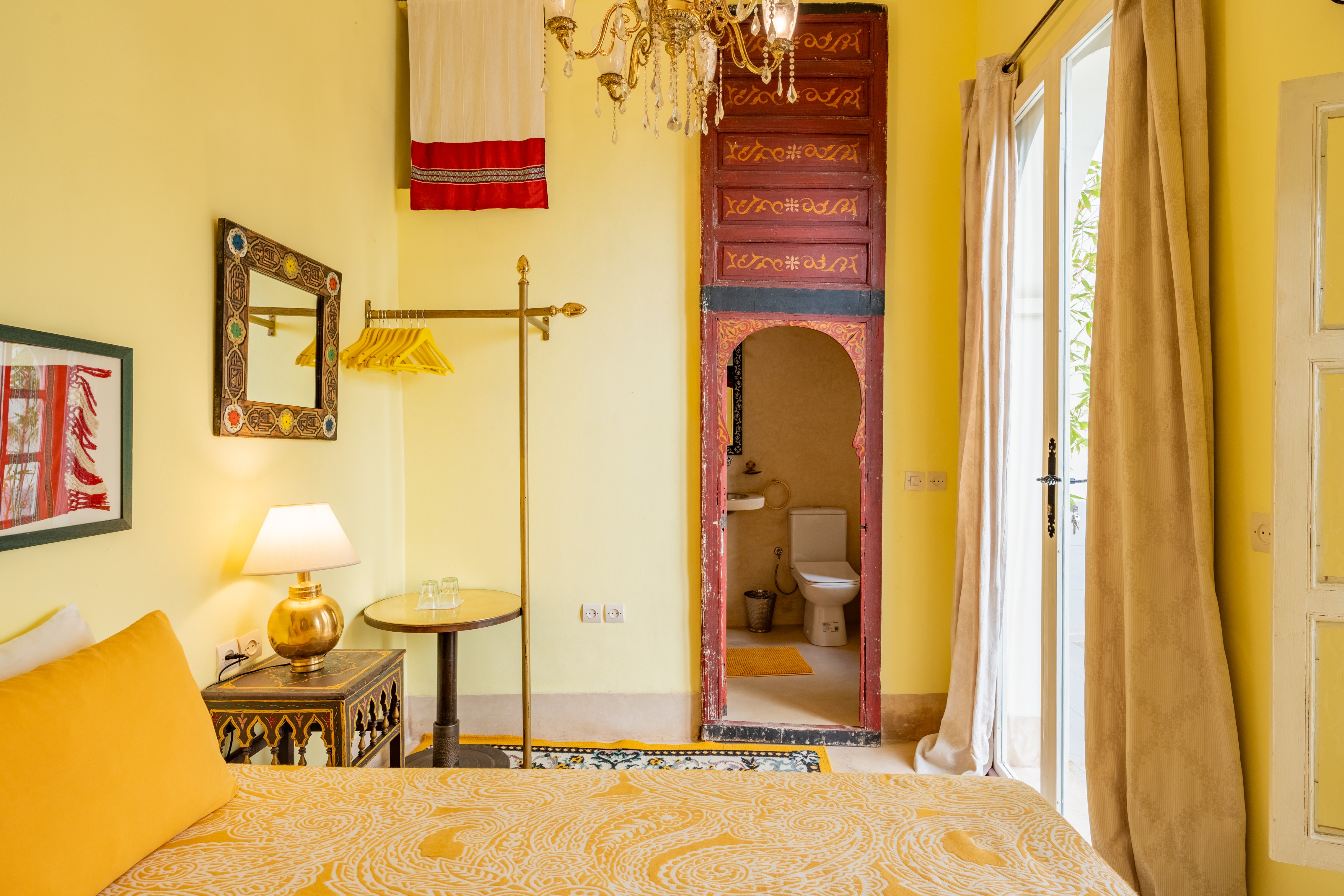 Chambre Jaune détail