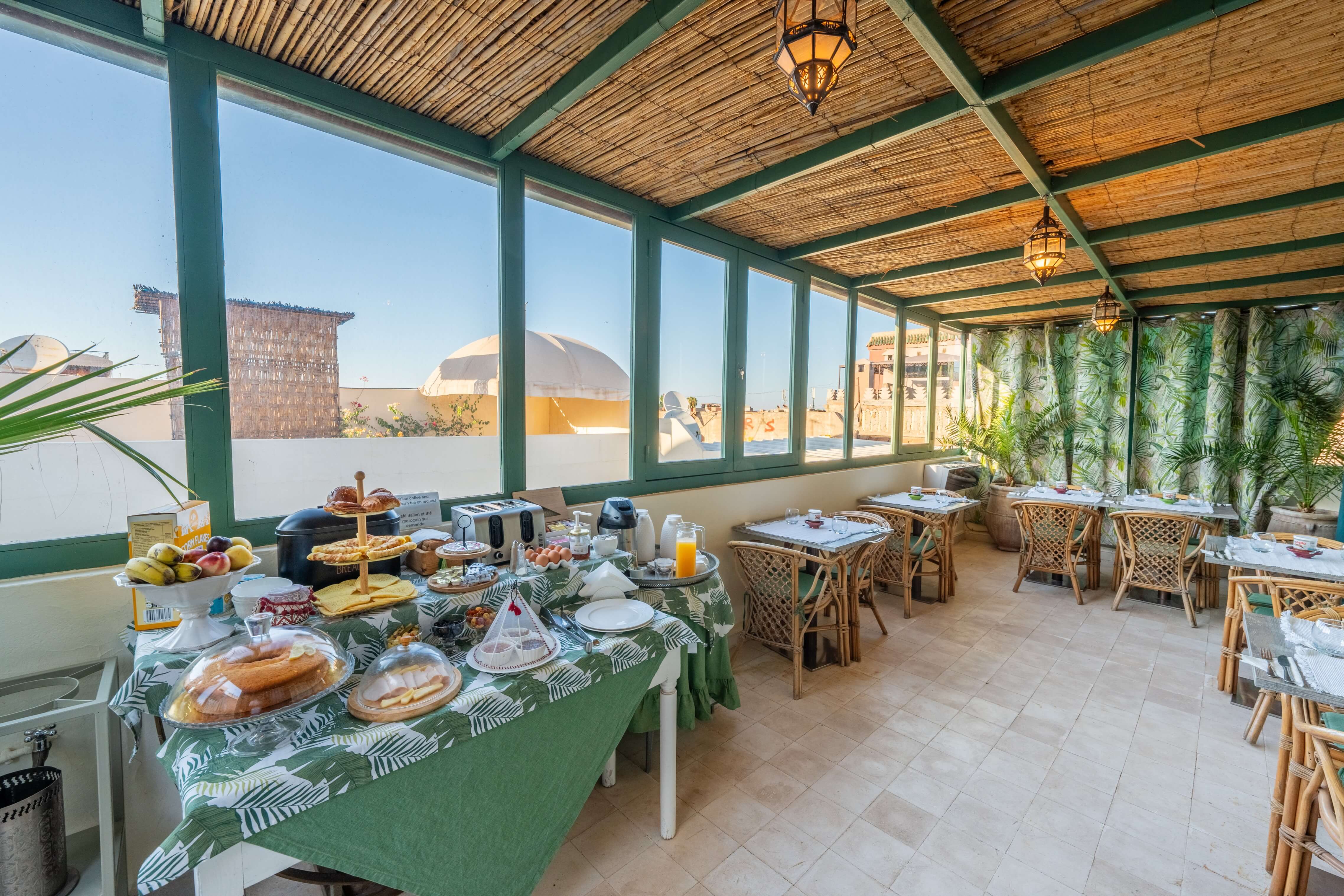 Détail de décoration marocaine
